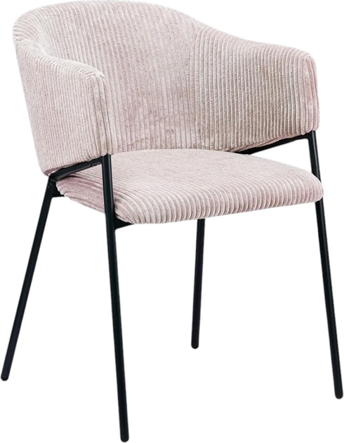 Krzesło do kuchni i salonu Homla PRAZER 55 x 60.5 x 78 cm Pink (5906496737961) - obraz 1