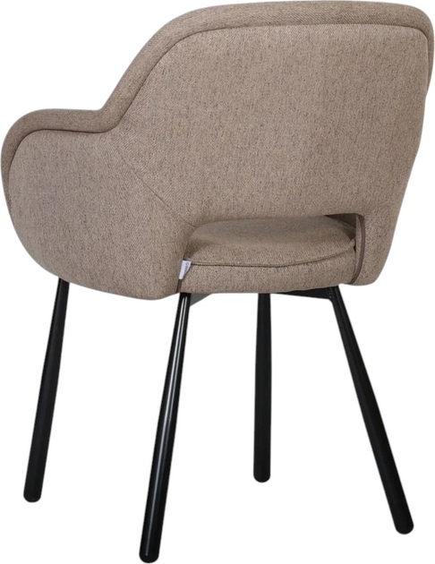 Krzesło do kuchni i salonu Homla CAMPEA 62 x 61 x 84 cm Brown (5906496742040) - obraz 4