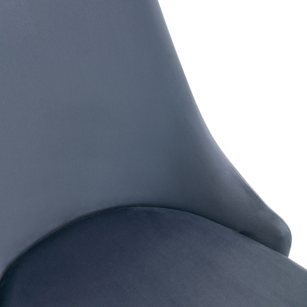 Стілець для кухні та вітальні Homla LOGAN 47 x 59 x 93 см Dark Grey (5906496743849) - зображення 6