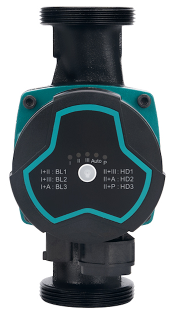 Насос циркуляційний енергозберігаючий 5-90Вт Hmax 8м Qmax 73л/хв Ø2" 180мм + гайки Ø1¼" AQUATICA GPA32-8/180 III (774064) - зображення 2