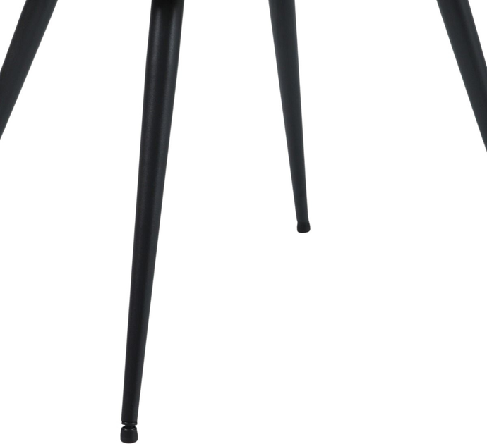 Krzesło do kuchni i salonu Homla LUDI 50 x 53 x 85 cm Black (5906496738180) - obraz 8