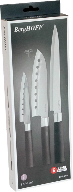 Набір ножів BergHOFF Codon 3 шт (5413821379906) - зображення 5