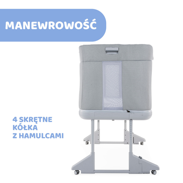 Дитяче ліжечко Chicco Next2Me Forever Almond 3 в 1 Бежеве (8058664181063) - зображення 11