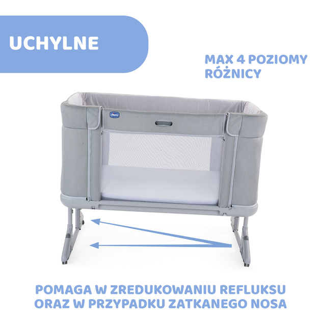 Дитяче ліжечко Chicco Next2Me Forever Almond 3 в 1 Бежеве (8058664181063) - зображення 12