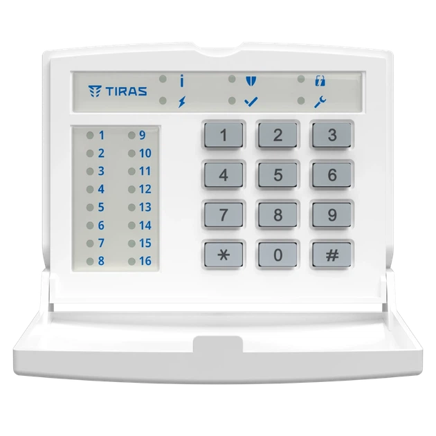 Клавиатура Тирас Tiras K-LED16 - изображение 2