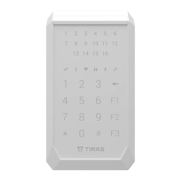 Клавиатура Тирас Tiras K-PAD16 (white) - изображение 4