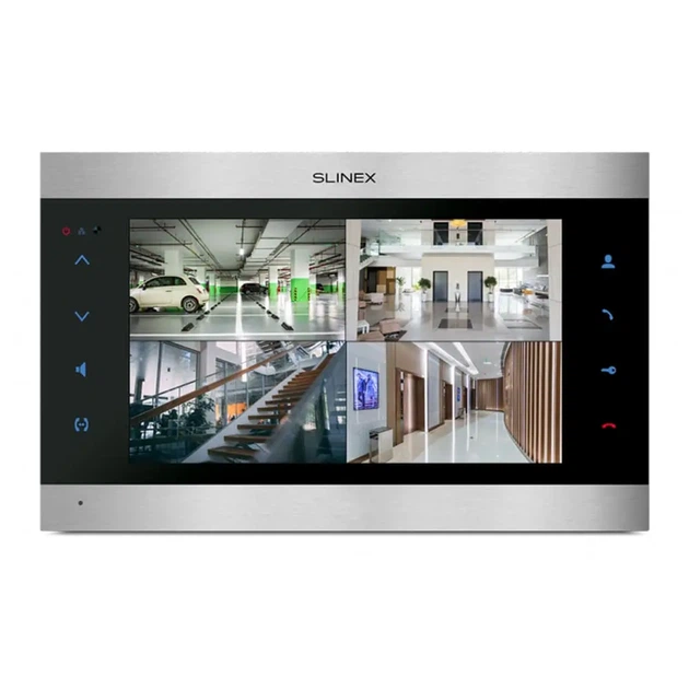 Видеодомофон 10” Slinex SL-10N Cloud (Silver+Black) с Wi-Fi, детектором движения и записью видео - Фото 2 Видеодомофон 10” Slinex SL-10N Cloud (Silver+Black) с Wi-Fi, детектором движения и записью видео - изображение 2