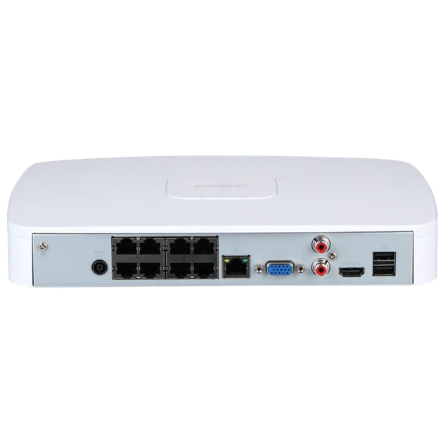Відеореєстратор Dahua DHI-NVR2108-8P-I2 8-канальний 1U PoE WizSense - изображение 2