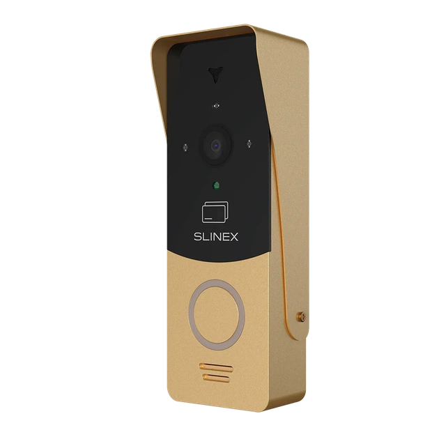 Вызывная панель Slinex ML-20CRHD (black/gold) IP65 - Фото 4 Вызывная панель Slinex ML-20CRHD (black/gold) IP65 - изображение 4