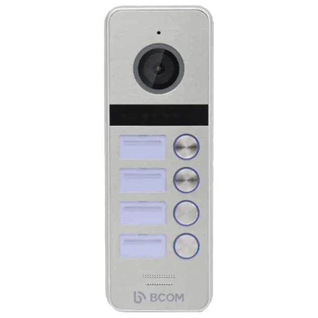 Вызывная панель BCOM BT-404HD Silver - Фото 1 Вызывная панель BCOM BT-404HD Silver - изображение 1