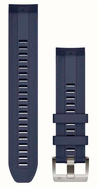 Ремінець Garmin QuickFit 22 для Garmin MARQ Athlete Gen2 46 мм Navy (010-13225-02) - зображення 1