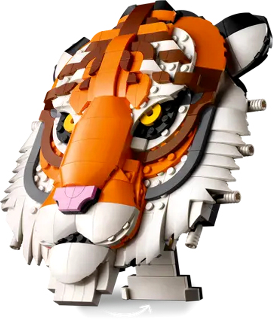 Конструктор LEGO Art Колекція фауни - Тигр 744 елемента (31217) - зображення 6