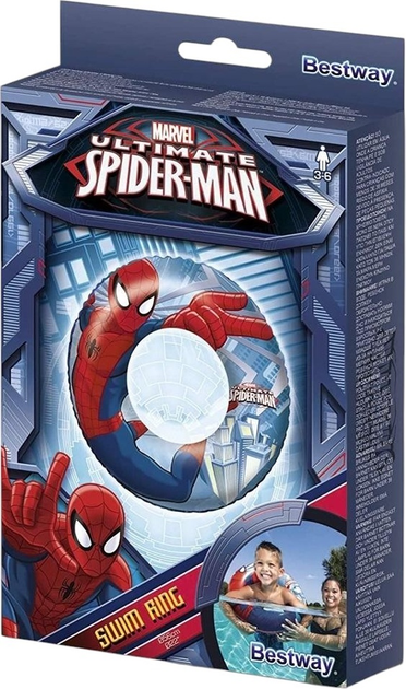 Коло для плавання Bestway 98003 Spider Man 56 см (6942138919585) - зображення 2