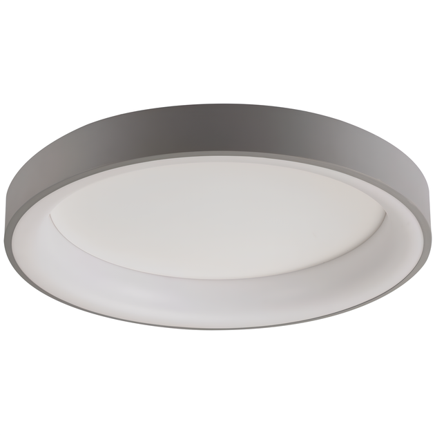Стельова LED люстра 80W Velmax круглої форми 3000K-6500 K з пультом сіра IP20 V-CL-VERONA-R - зображення 4