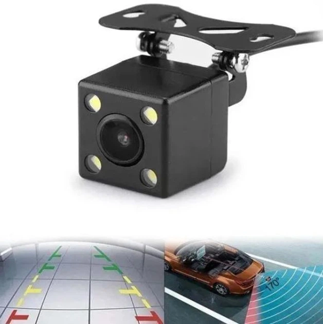 Камера заднего вида универсальна с подсветкой CAR CAM 707 (H224) - изображение 6