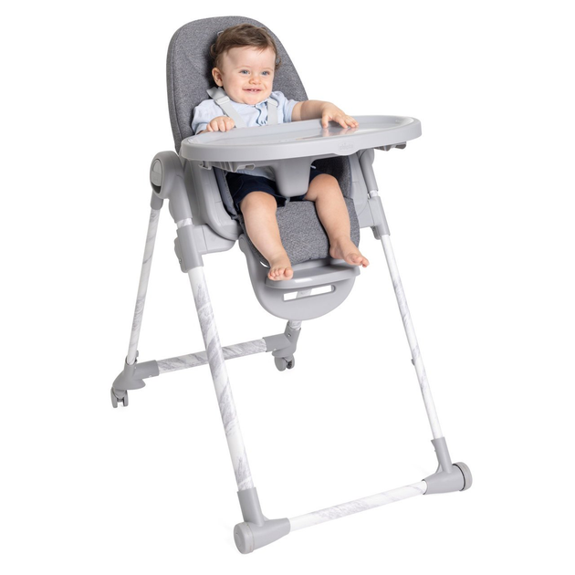 Krzesełko do karmienia Chicco Polly Armonia Carrara 3 w 1 Szare (8058664179015) - obraz 12