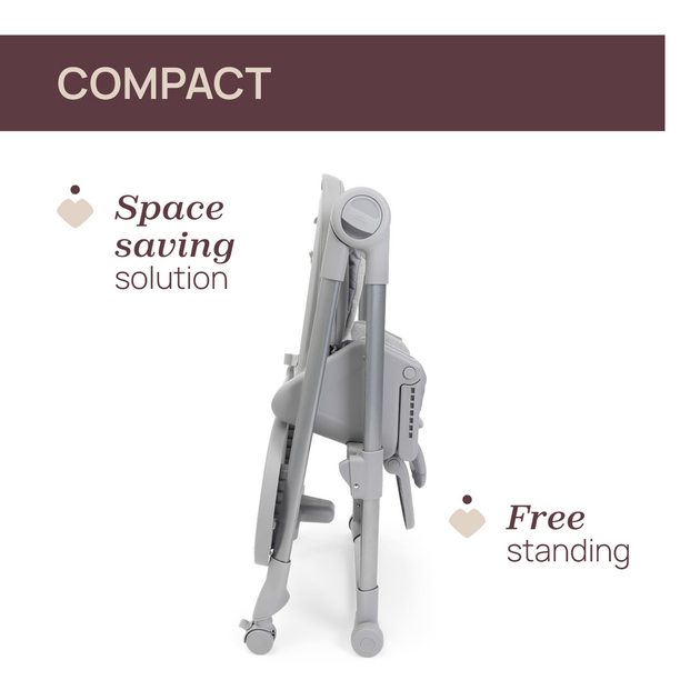 Крісло для годування Chicco Polly Armonia Steel 3 в 1 (8058664179039) - зображення 8