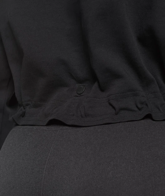 Спортивний пуловер Gymshark Lifting Lightweight 1/4 Zip Pullover Regular Fit Black S - зображення 6
