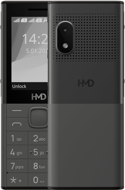 Telefon komórkowy HMD 150 Music TA-1703 Dark Grey (SP01Z07Z2205Y) - obraz 1