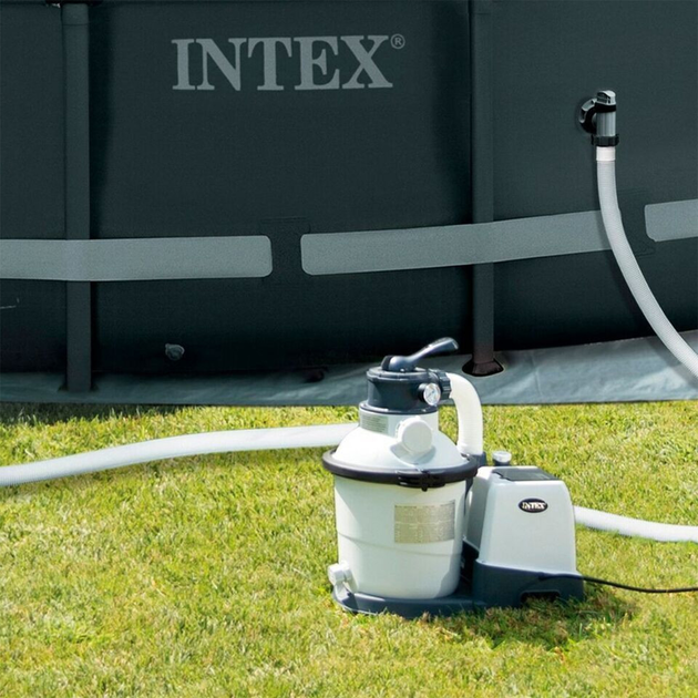 Pompa filtrująca piaskowa dla basenów Intex 26642 3500 l/godz (6941057421872) - obraz 7