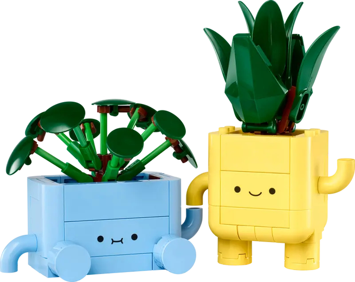 Zestaw klocków LEGO Botanicals Wesołe roślinki 217 elementa (10349) - obraz 3