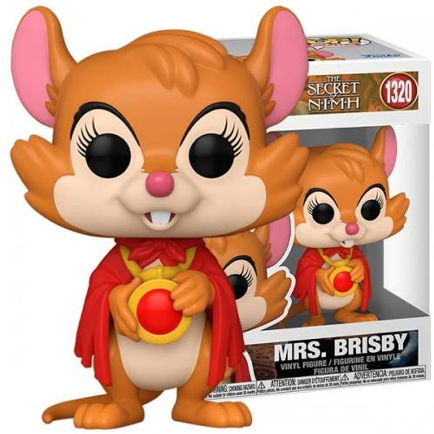 Figurka Funko POP Movies: The Secret Of Nimh - Mrs. Brisby 67437 (889698674379) - obraz 4