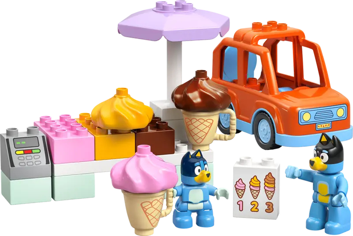Конструктор LEGO Duplo Експедиція морозива з Блу 22 елемента (10458) - зображення 3