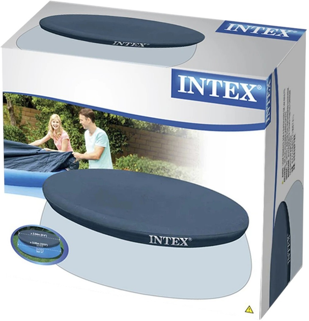 Накриття для басейну Intex 305 см 28021 (0078257280216) - зображення 2
