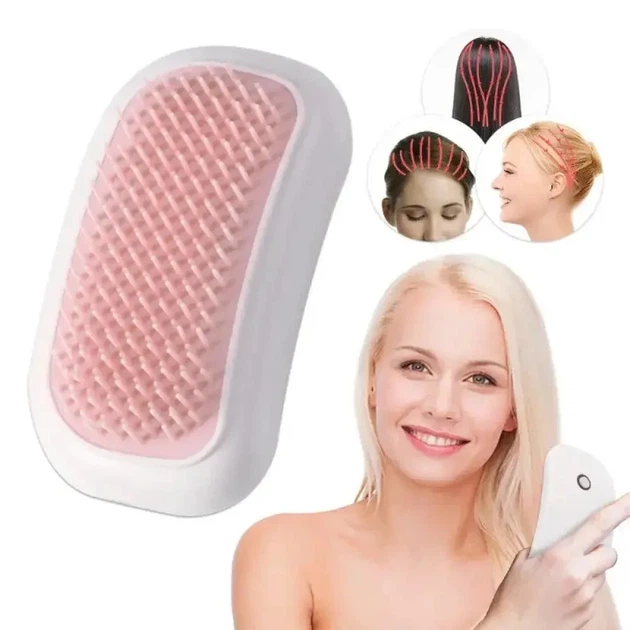 Расческа женская Массажная расческа HAIR BRUSH для всех типов волос - Фото 1 Расческа женская Массажная расческа HAIR BRUSH для всех типов волос - изображение 1