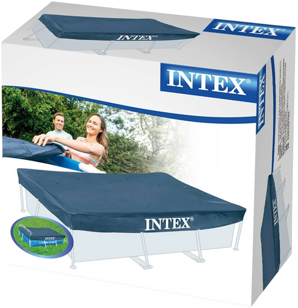 Накриття для басейну Intex 300 x 200 см 28038 (0078257280384) - зображення 2