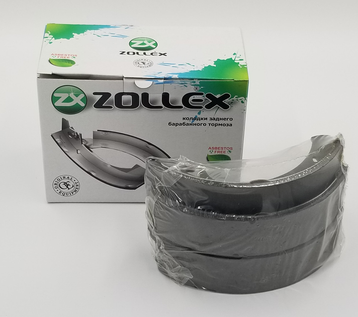 Колодки задні гальмівні Zollex ВАЗ 2108-099 - зображення 1