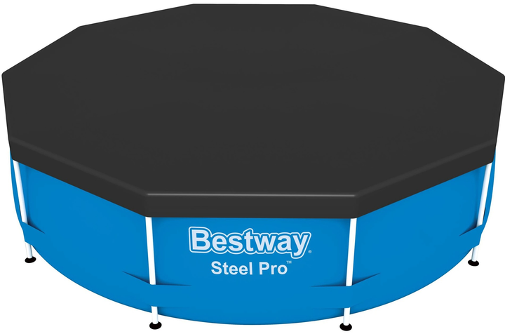 Pokrywa do basenu stelażowego Bestway 305 cm 58036 (6942138918281) - obraz 1