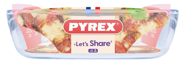 Форма Pyrex прямокутна 35х23х7 см 3 л (408B000/8446) - Фото 5 Форма Pyrex прямокутна 35х23х7 см 3 л (408B000/8446) - зображення 5