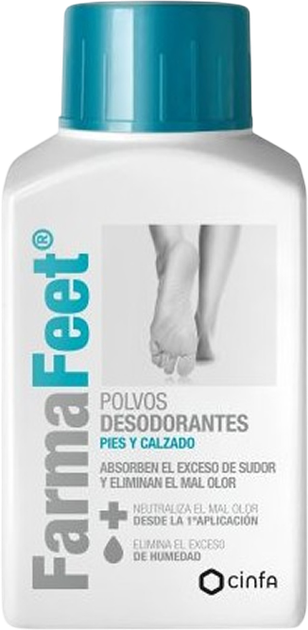 Dezodorant do stóp Cinfa Farma Feet 75 g (8470002049062) - obraz 1
