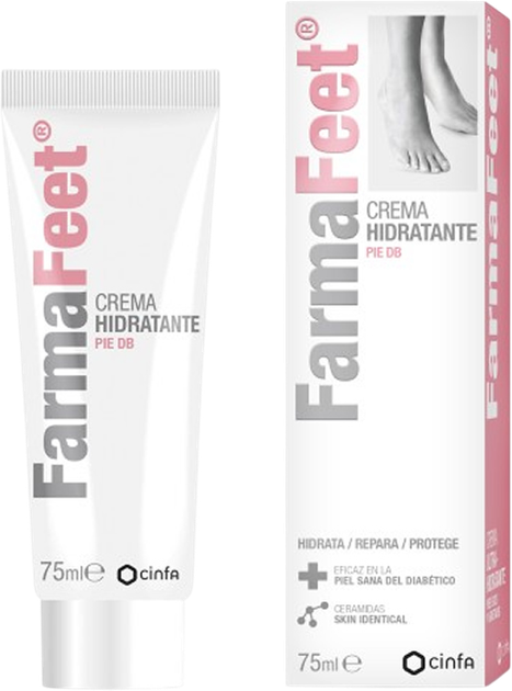 Крем для ніг Cinfa Farma Feet зволожуючий 75 мл (8470001920034) - зображення 1