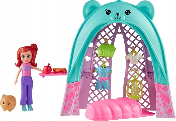 Namiot misowy Mattel glamping zestaw PP JCC31 (194735268092) - obraz 3