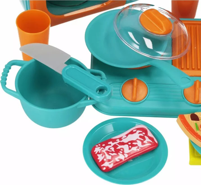Zestaw kuchenny Mega Creative AGD z akcesoriami 5523A (5905523646719) - obraz 4