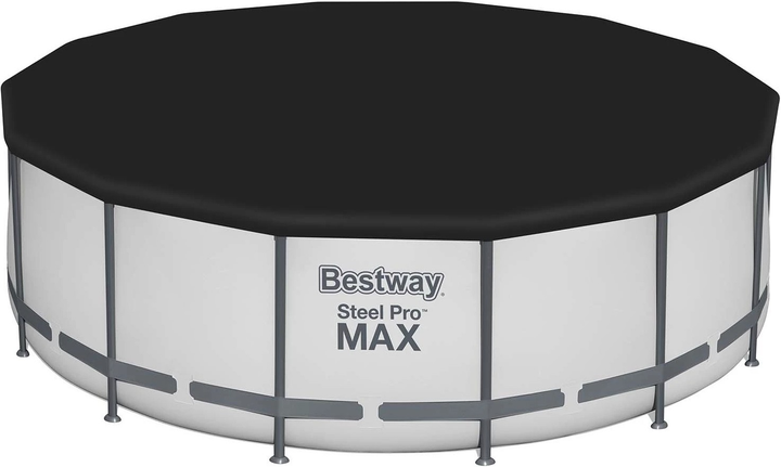 Pokrywa do basenu stelażowego Bestway 396 cm 58292 (6942138919738) - obraz 1