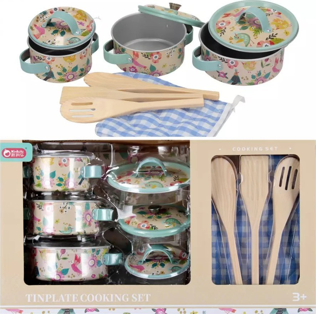 Naczynia kuchenne Mega Creative metalowe KL228-5 (5905523643251) - obraz 3