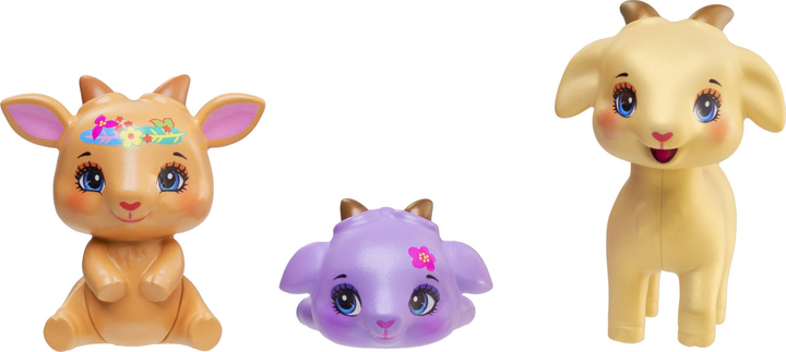 Лялька Mattel Enchantimals Enchant Sunny Plaza Family of Puss 15 см HXC00 (194735225545) - зображення 7