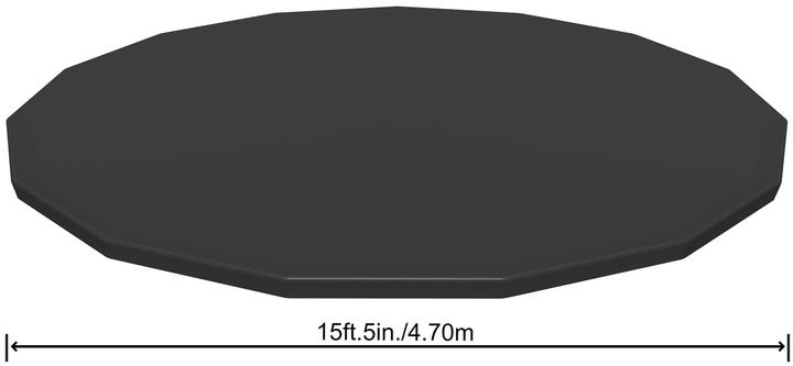 Pokrywa do basenu stelażowego Bestway 457 cm 58038 (6942138918304) - obraz 3