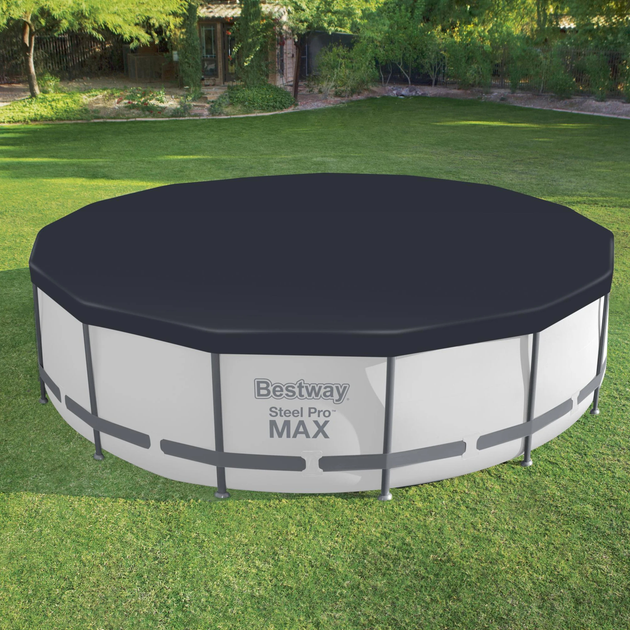 Pokrywa do basenu stelażowego Bestway 457 cm 58038 (6942138918304) - obraz 6