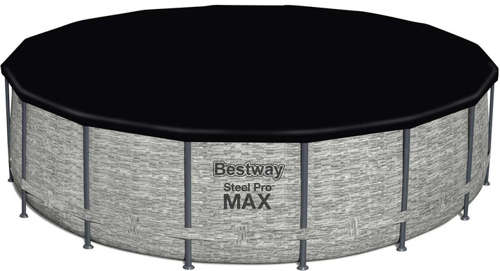 Pokrywa do basenu stelażowego Bestway 488 cm 58249 (6942138918922) - obraz 4