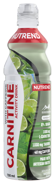 Carnitin activity drink with caffeine - 750 мл - мохіто - Фото 1 Carnitin activity drink with caffeine - 750 мл - мохіто - изображение 1