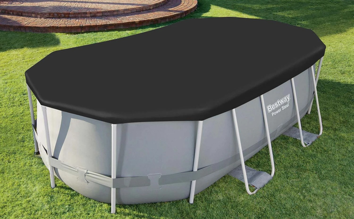 Pokrywa do basenu stelażowego Bestway 427 x 250 x 100 cm 58425 (6942138951752) - obraz 5
