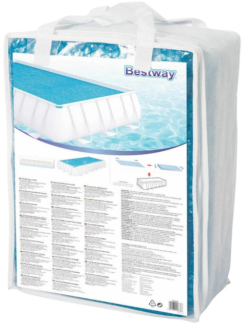 Сонячне накриття для басейну Bestway 732 x 366 см 58228 (6942138918786) - зображення 4