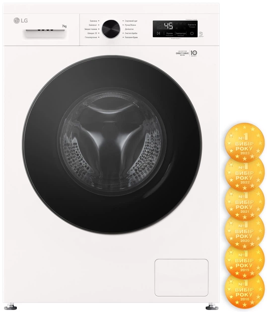 Пральна машина LG F2Y1HS5W - зображення 2