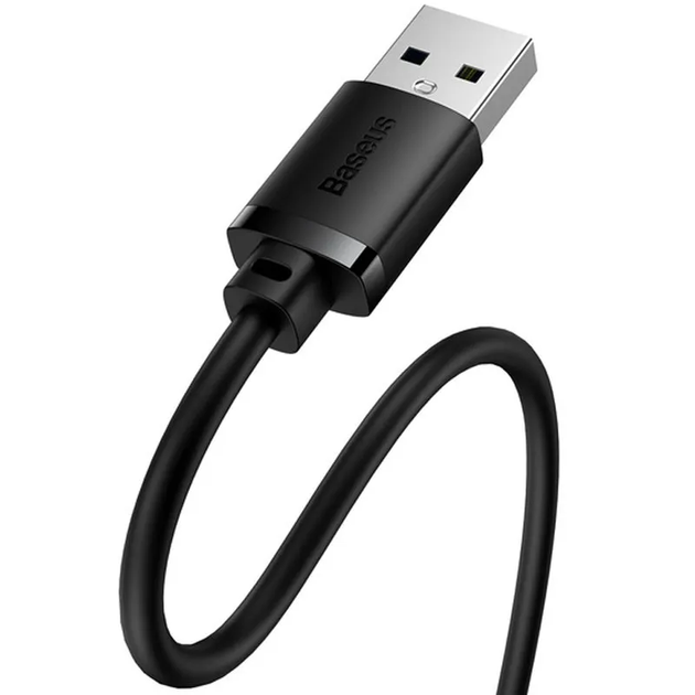 Кабель Baseus AirJoy Series USB3.0 Extension Cable 5m Cluster Black (B00631103111-05) - изображение 2