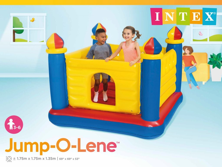 Дитячий батут Intex 175 x 175 x 135 см (48259) (0078257482597) - зображення 5