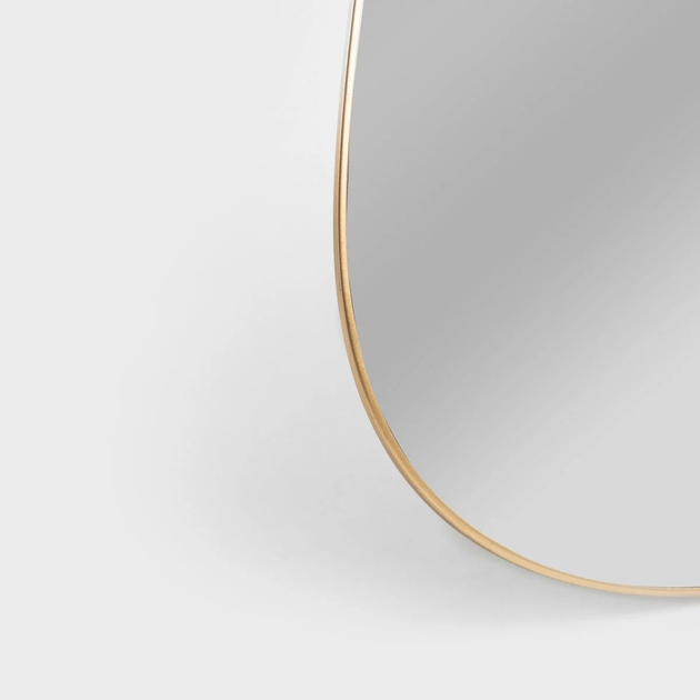 Дзеркало підвісне Homla MINSI 60 x 40 см Gold (5906496726415) - зображення 3